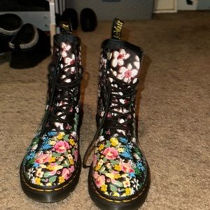 Floral Dr. Martens